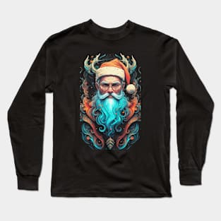 Vibrant Santa Clause Long Sleeve T-Shirt